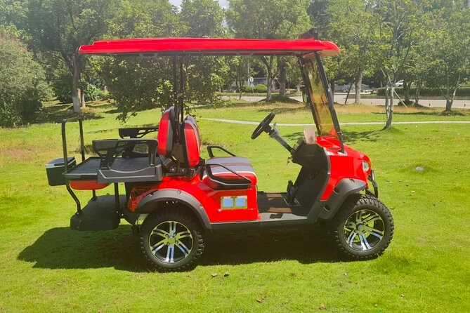 4Seater UTV Golf Cart in Grand Turk - Beautiful Beaches and Wildlife