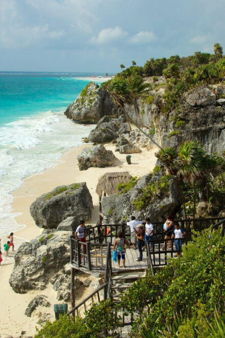 4x1 Tour! Tulum, Coba, Cenote and Playa Del Carmen - Visiting Coba