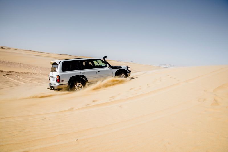 4x4 Desert Safari with Sandboarding and Camel Ride in Cairo - Dune bashing, sandboarding and a short camel ride