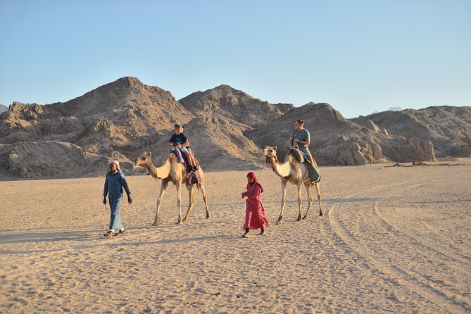 4x4 Jeep Hurghada Desert Trip: Stars Watching, Camel Ride, and Dinner - Trip Itinerary Overview