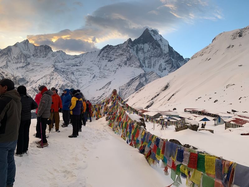 5-Day Annapurna Base Camp (ABC) Trek from Kathmandu or Pokhara - Day 2: Forest trail from Chhomrong to Himalaya
