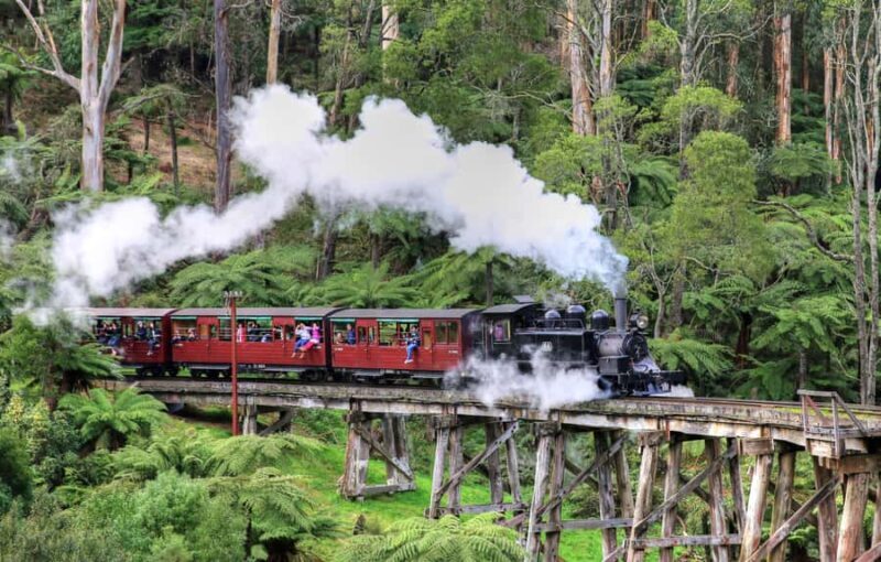 5 Days 4 Nights: Melbourne Package tour - Day 5: The Vintage Charm of Puffing Billy and Yarra Valley
