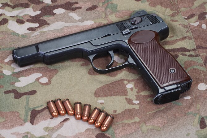 5 Guns Shooting in Bratislava Downtown Shooting Range - Meeting and Transportation