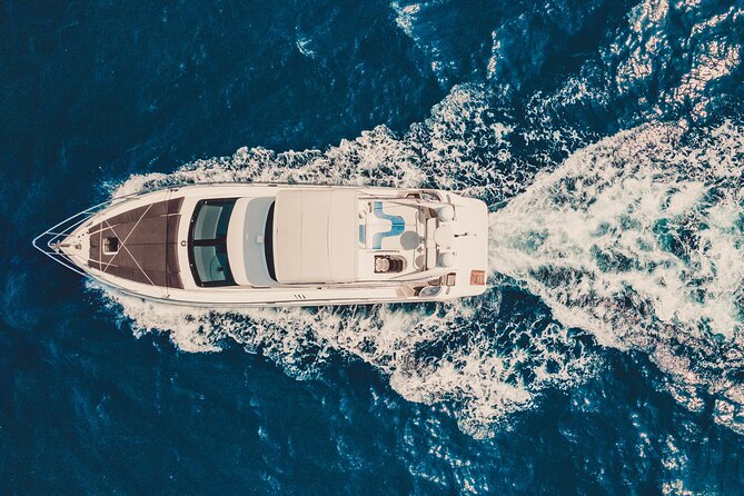 5-Hour 2-Stop Private 50 Azimut Yacht Tour With Food, Open Bar & Snorkeling - Overview and Tour Details