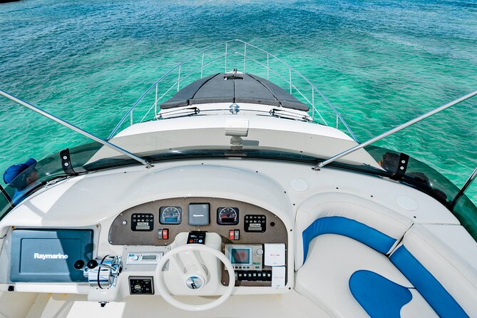 5-Hour 2-Stop Private 50 Azimut Yacht Tour With Food, Open Bar & Snorkeling - End Point and Meeting Point Details