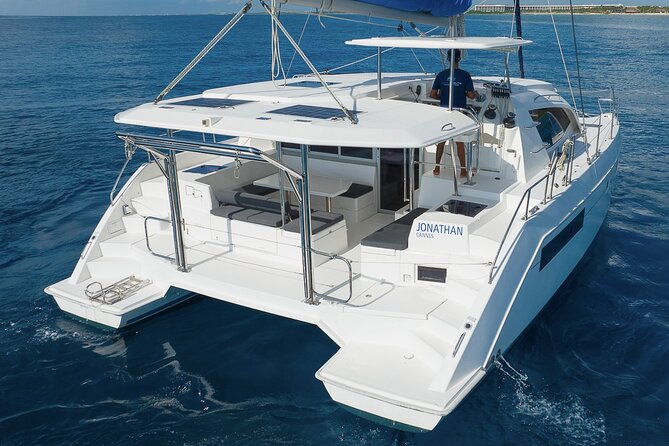 5-Hour Private 40 Luxury Catamaran 2-Stop Tour W/ Food, Open Bar & Snorkeling - Private Charter for up to 15 Passengers