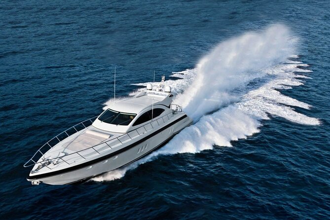 5 Hour Private Yacht Cruise in Delos Rhenia Mykonos Mangusta 72 - Included Amenities and Inclusions