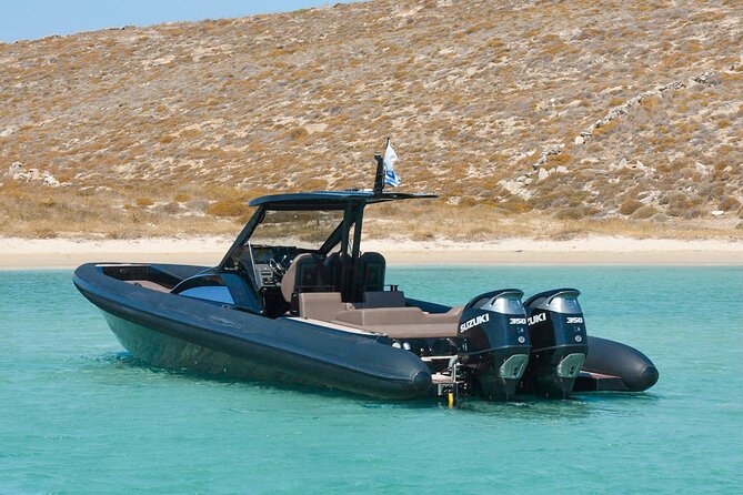 5 Hour Private Yacht Cruise in Delos Rhenia Technohull 40 Thunder - Technohull 40 Thunder Yacht Features