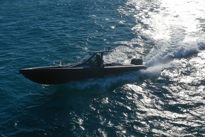 5 Hour Private Yacht Cruise in Delos Rhenia Technohull 40 Thunder - How to Book Your Yacht Cruise Experience