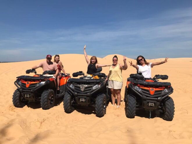 5-Hour Sunrise or Sunset Jeep Tour From Mui Ne Beach Town - White Sand Dunes Experience