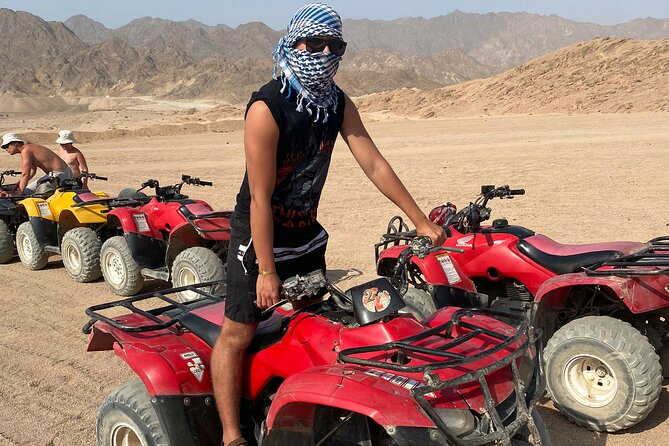5-Hours Quad Bike Safari Desert With Oriental Show in Hurghada - Pickup Details