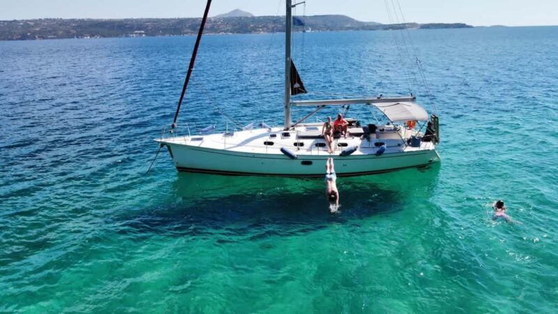 5 hrs Sail in Chania: sailing, swimming, lunch and drinks - A Deep Dive into the Chania Sailing Experience