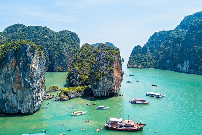 5 in 1 James Bond Tour by Long Tail Boat - Highlights and Sights to Explore