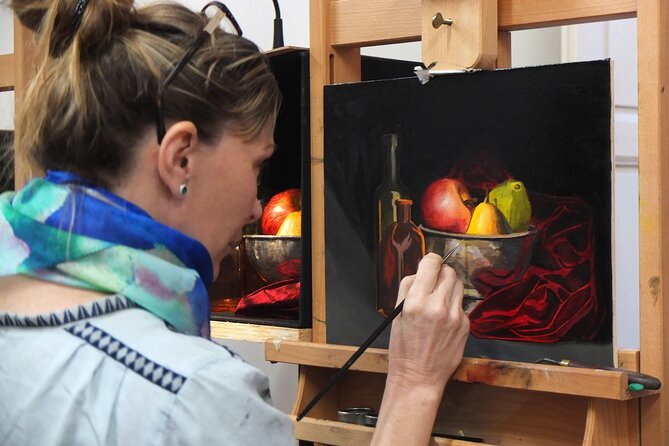 5 Mornings Still Life Painting Guided Workshop in Florence - Workshop Location and Duration