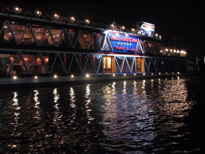 5-Star Dinner Cruise (Nile Crystal) with Pickup - Three hours on the Nile