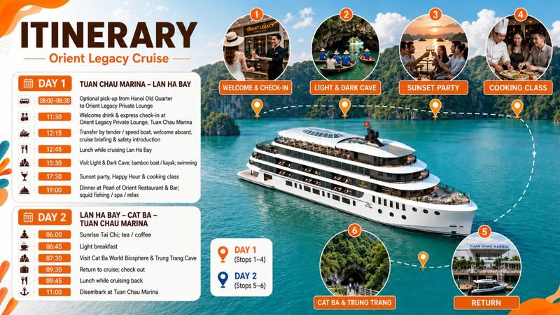 5-Star Luxury 2D1N Cruise: Ha Long Bay & Lan Ha Bay - Should you book this Lan Ha Bay cruise?