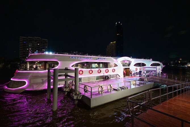 5 Star Luxury Bangkok Dinner Cruise On Wonderful Pearl Cruise - Inclusions