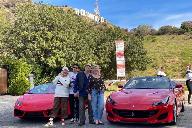 50 Minute Private Ferrari Driving Tour to the Hollywood Sign - Whats Included