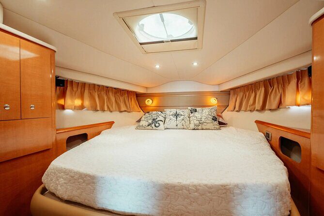 50ft 1 Hour FREE Miami Yacht Rental 3 to 6 Hours 13 People - Onboard Experience & Included Amenities