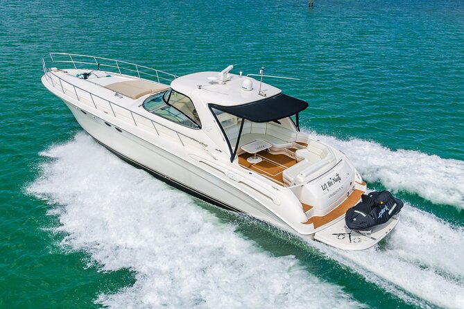 54 Sea Ray Jetski - Private Yacht Cruise - Pricing and Booking Details