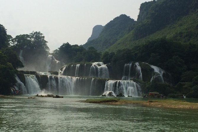 6-Day Off The Beaten Track Trek To Ba Be Lake And Ban Gioc Waterfall - Admiring the Spectacular Ban Gioc Waterfall