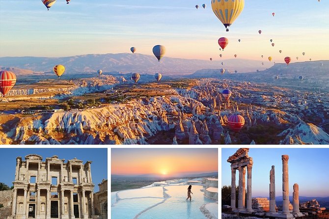 6 Days Turkey Tour Gallipoli, Troy, Ephesus, Pamukkale, Cappadocia Tour - Tour Overview