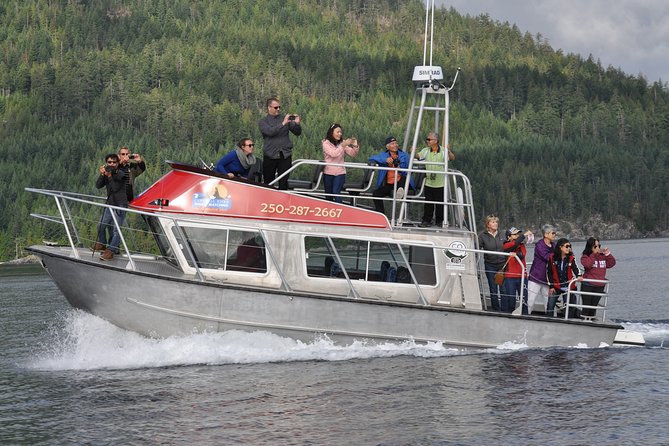 6 Hour Covered Boat Whale Watching Tour - Tour Details