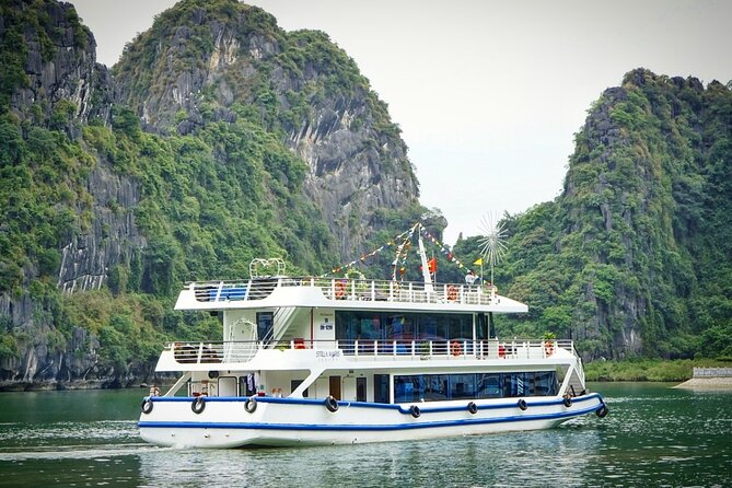 6 Hour Halong Bay Arcady Day Cruise From Tuan Chau Island - Common Questions