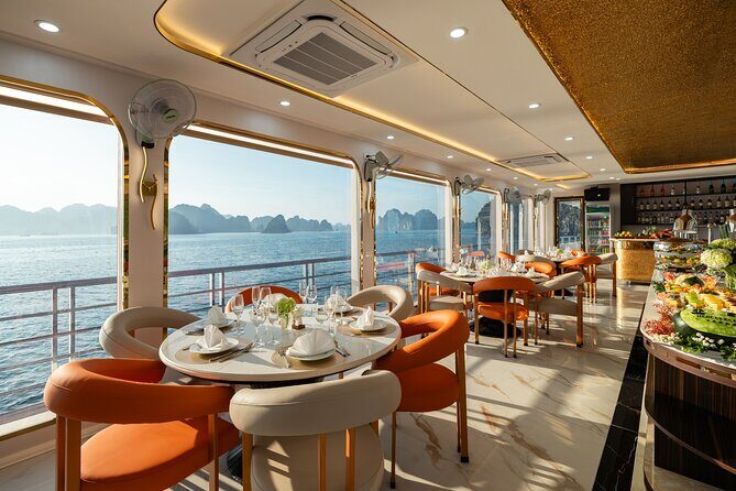 6-Hour Luxury Ha Long Bay Cruise: Buffet Lunch, Caves & Kayaking - FAQ