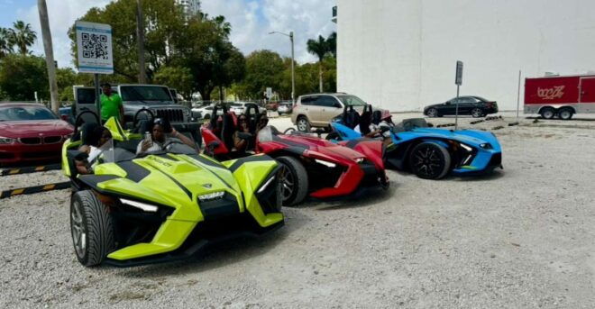 6 Hour Slingshot Rental Miami - Inclusions
