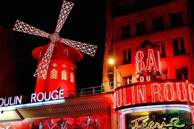 6 Hours Paris City Tour With Seine River Cruise and Moulin Rouge - Moulin Rouge Show