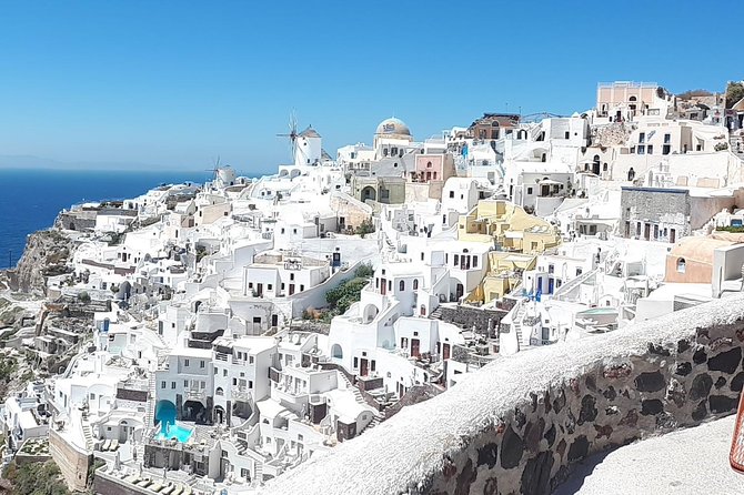 6 Hours Private Full Santorini Highlights - Three Bells of Fira: Admire the Panoramic Views of the Caldera and the Aegean Sea