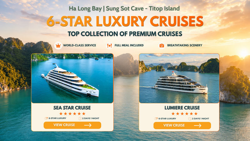 6-Star Luxury 2D1N Cruise: Ha Long Bay with Sung Sot & Ti Top - Practical details before you go