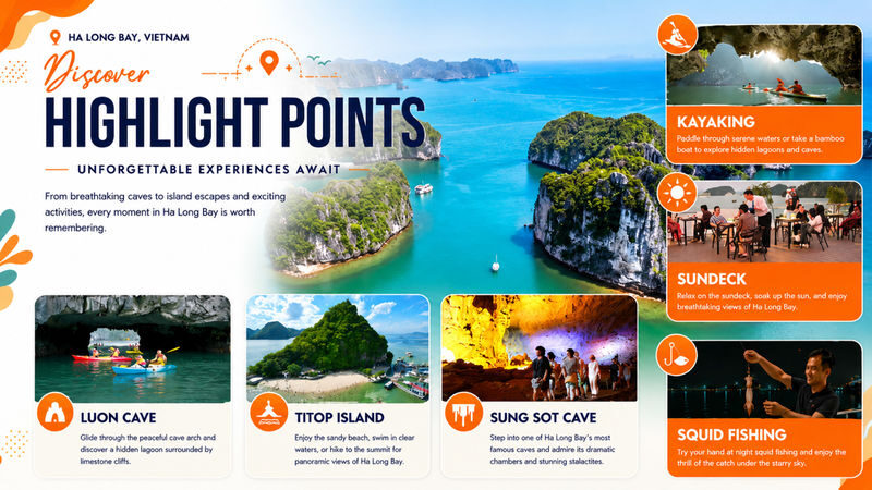 6-Star Luxury 2D1N Cruise: Ha Long Bay with Sung Sot & Ti Top - Should you book it?
