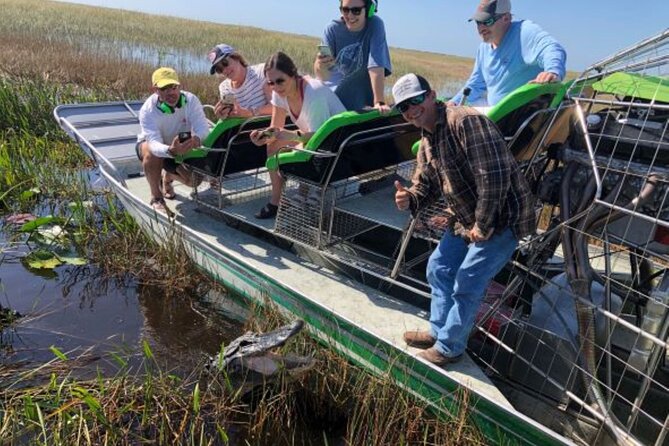 60 Min Private Everglades Airboat Ride in Miami - Inclusions