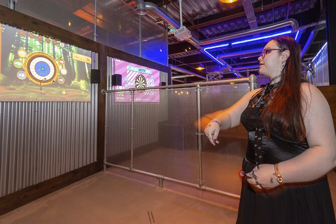 60-minute Augmented Reality Darts - Inclusions and Accessibility