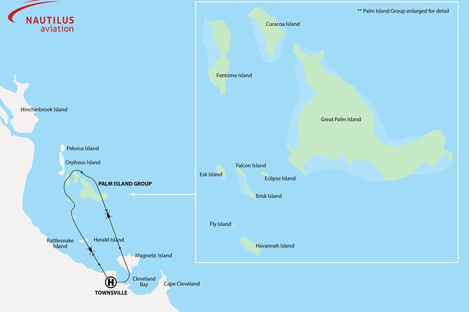 60-Minute Palm Island Scenic Helicopter Flight From Townsville - The Sum Up