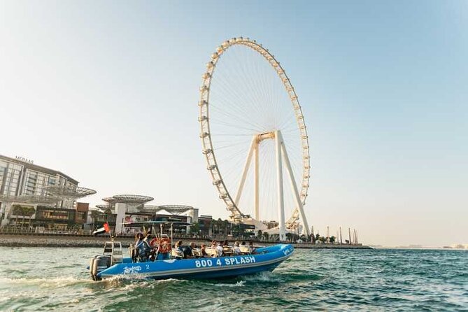 60 Minute Speed Boat Ride in Dubai With Private Transfer - Overview and Whats Included