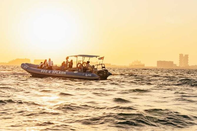 60 Minute Speed Boat Ride in Dubai With Private Transfer - Additional Information