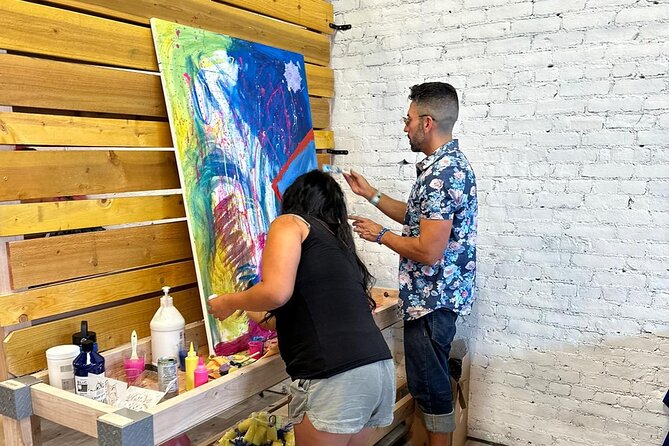 60 Minutes Splatter Paint Action Art Session in South Pasadena - Event Details