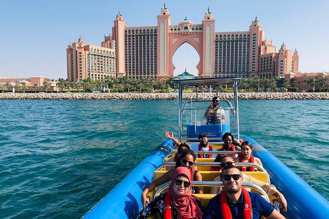 60min Dubai Speed Boat Tour: Burj Al Arab, Atlantis & Palm Jumeirah - Tour Highlights