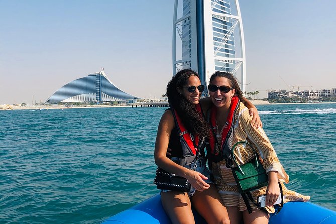 60min Dubai Speed Boat Tour: Burj Al Arab, Atlantis & Palm Jumeirah - Landmark Sightseeing