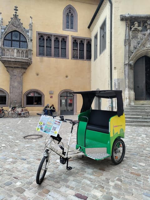 60MIN Regensburg Citytour Rickshaw Tuktuk Audio Guide Option - Accessibility Features