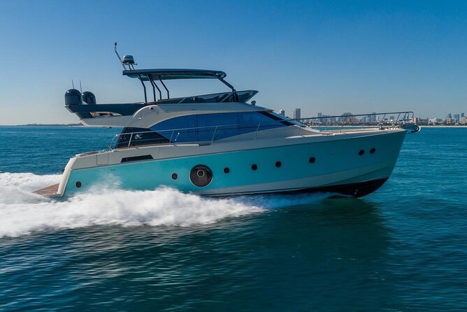 62ft Yacht Tour in Miami Beach With Captain Beneteau MC6 Fly - Pricing and Booking Information