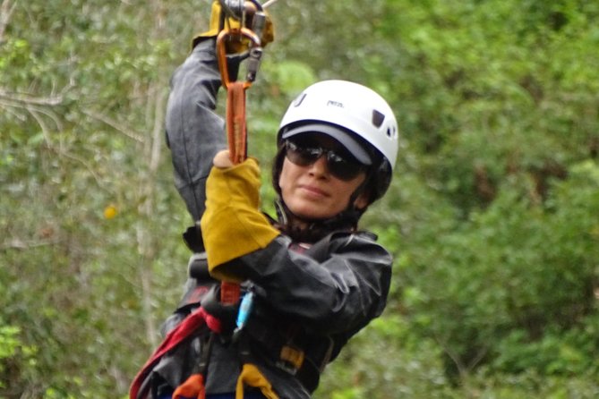 7 Cable Zipline Canopy Tour Over La Fortuna Waterfall! - Safety Training and Gear