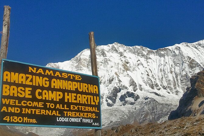 7 Days Private Tour - Annapurna Base Camp Trek in Pokhara - Trek Itinerary