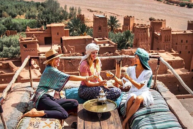 7 Days Tour From Tangier to Marrakech Morocco Tours & Sahara Tour - Exploring the Ancient Medina and Bustling Souks of Marrakech