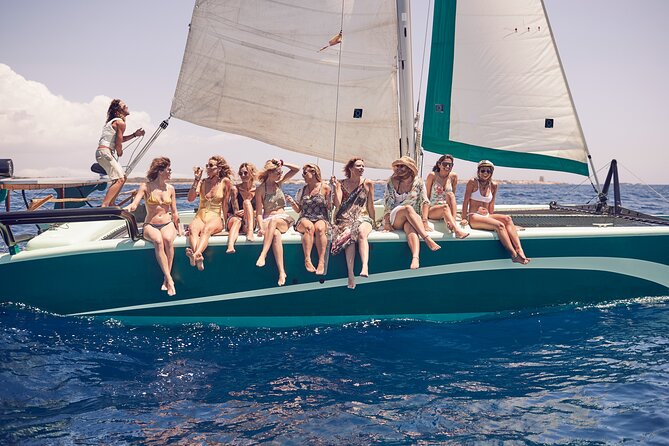 7-Hour Private Catamaran Day Tour in San Antonio Ibiza - Lowest Price Guarantee