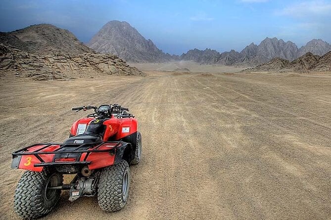 7 Hours Mega Safari Quad Bike Desert, Camel Ride, Buggy Car and Dinner -Hurghada - Explore the Bedouin Camp