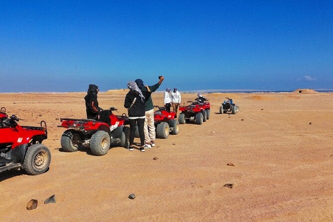7 Hours Mega Safari Quad Bike Desert, Camel Ride, Buggy Car and Dinner -Hurghada - Camel Ride Experience
